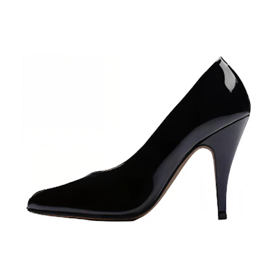 (W) Maison Margiela Tabi Leather High Heel 'Black'