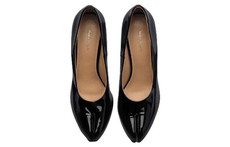 (W) Maison Margiela Tabi Leather High Heel 'Black' 圖 4