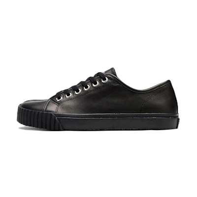 (W) Maison Margiela Tabi Leather Low 'Black'