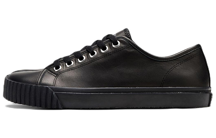 (Women) Maison Margiela Tabi Leather Low 'Black'  S58WS0222-P4344-T8013