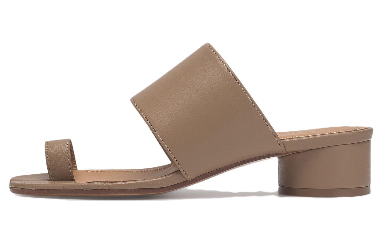 (Women) Maison Margiela Tabi Leather Mule 'Brown' S58WP0234PR869T2172