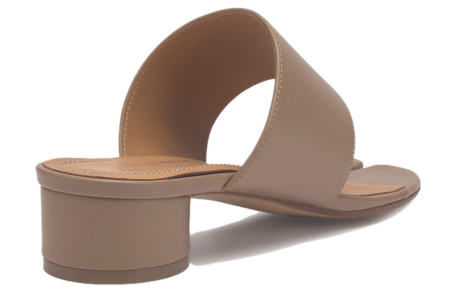 Order (W) Maison Margiela 棕色小羊皮 Tabi 穆勒鞋 S58WP0234PR869T2172