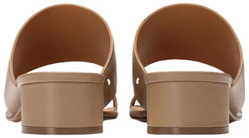 Shop Maison Margiela 梅森馬吉拉 Tabi 皮革 露趾 穆勒 時尚涼鞋 女款 棕色