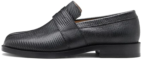 (Women) Maison Margiela Tabi Loafer 'Black Lizard Emboss' S58WR0035P4326T8013 (Women) Maison Margiela Tabi Loafer 'Black Lizard Emboss' S58WR0035P4326T8013