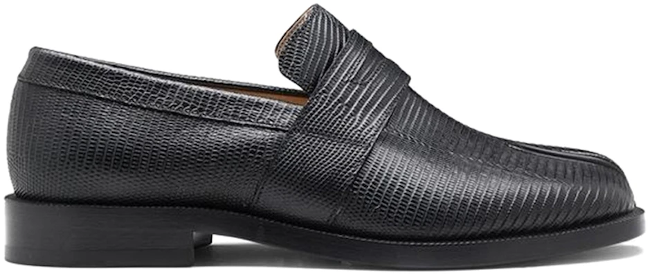 (W) Maison Margiela Tabi 乐福鞋 '黑色蜥蜴纹' S58WR0035P4326T8013 Order (W) Maison Margiela Tabi 乐福鞋 '黑色蜥蜴纹' S58WR0035P4326T8013