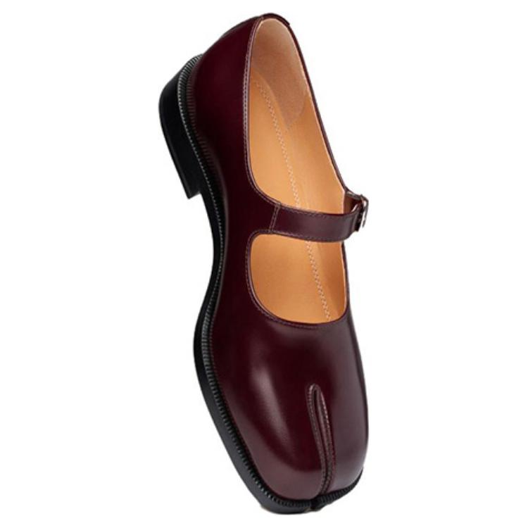 (W) Maison Margiela Tabi Low-Top Buckle 'Red Brown' 圖 2