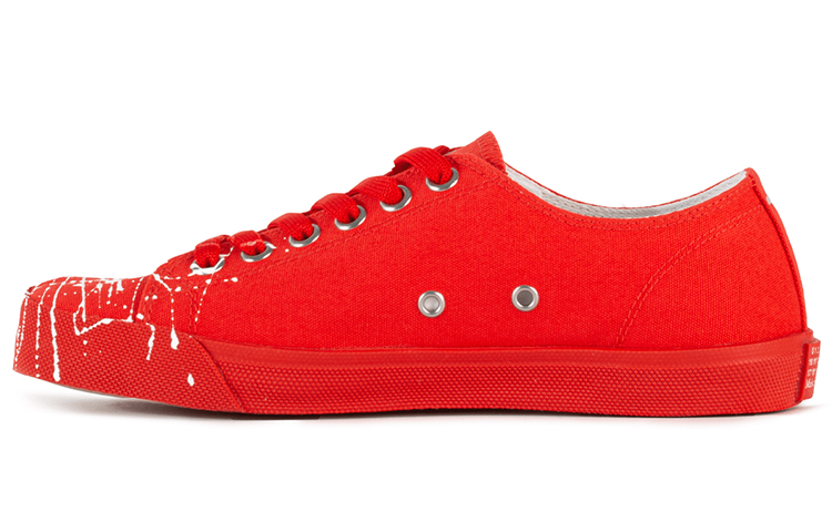 (Women) Maison Margiela Tabi Low 'Paint Splatter - Coral Fluo' S58WS0110-P2974-H5458