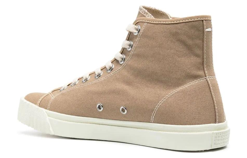 Shop Maison Margiela 梅森馬吉拉 Tabi 帆布 時尚舒適 低幫 板鞋 女款 玫瑰棕色