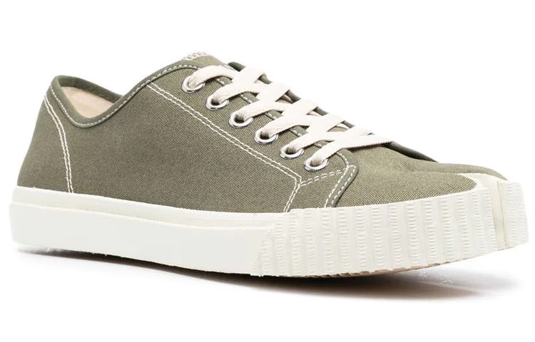 Order (W) Maison Margiela Tabi Basse Verde Oliva S38WS0185P4291T7431