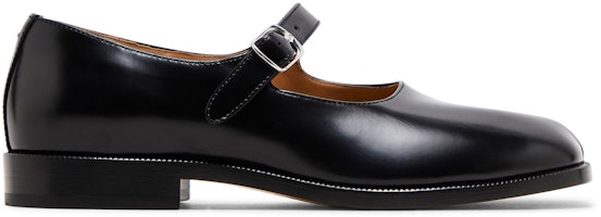 (Women) Maison Margiela Tabi Mary-Jane 'Black Polished Leather' S39WL0119-PS679-T8013 (Women) Maison Margiela Tabi Mary-Jane 'Black Polished Leather' S39WL0119-PS679-T8013