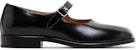 (W) Maison Margiela Tabi Mary-Jane 'Kulit Hitam Berkilat' S39WL0119-PS679-T8013