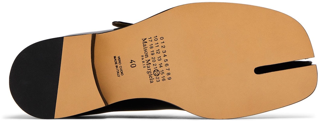 (W) Maison Margiela Tabi 玛丽珍鞋 "黑色抛光皮革" S39WL0119-PS679-T8013 Shop (W) Maison Margiela Tabi 玛丽珍鞋 "黑色抛光皮革" S39WL0119-PS679-T8013