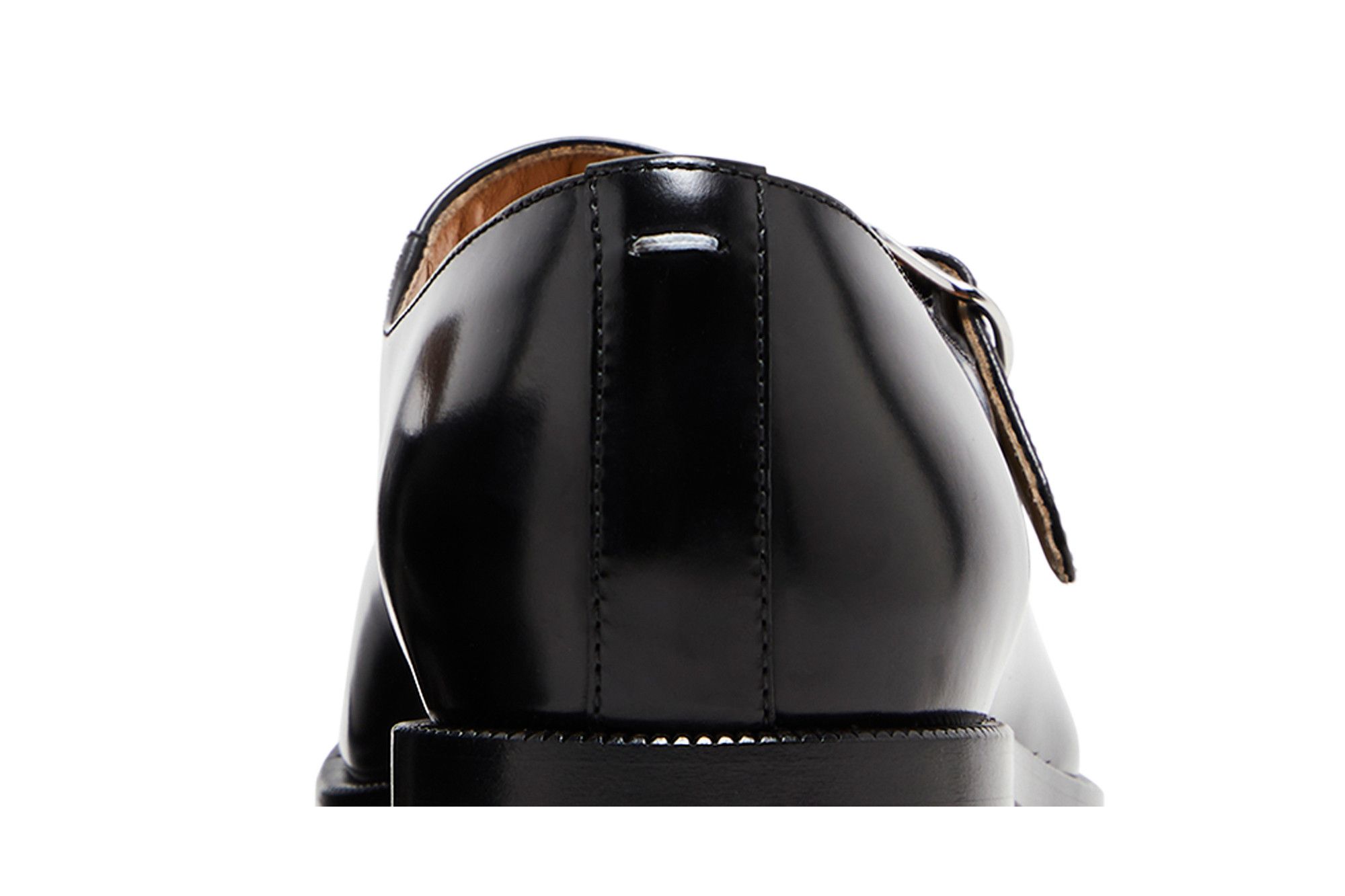 Cheap (W) Maison Margiela Tabi 玛丽珍鞋 "黑色抛光皮革" S39WL0119-PS679-T8013