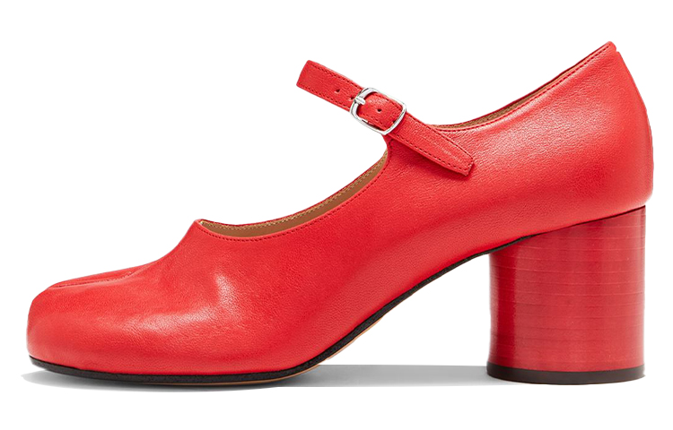 (Women) Maison Margiela Tabi Mary-Jane 'Red' S58WL0217P3753H9048