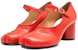 (W) Maison Margiela Tabi Mary-Jane 'Merah' S58WL0217P3753H9048