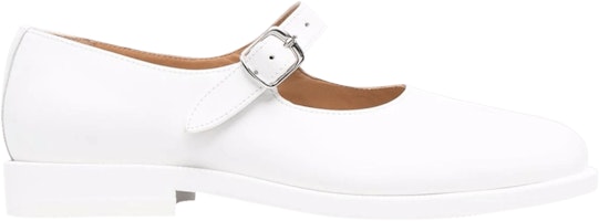 (Women) Maison Margiela Tabi Mary-Jane 'White' S39WL0119-PR425-T1003 (Women) Maison Margiela Tabi Mary-Jane 'White' S39WL0119-PR425-T1003