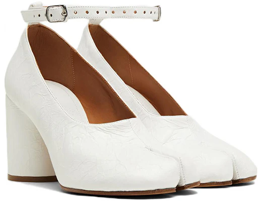 (Women) Maison Margiela Tabi Mary Jane 'White' S34WL0021P4717T1003 Shop (Women) Maison Margiela Tabi Mary Jane 'White' S34WL0021P4717T1003