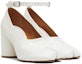 Shop (W) Maison Margiela Tabi Mary Jane 'Putih' S34WL0021P4717T1003