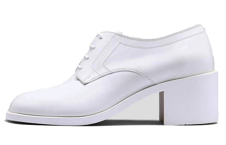 (Women) Maison Margiela Tabi Mid Heel Derby 'White' S58WQ0121PR425T1003
