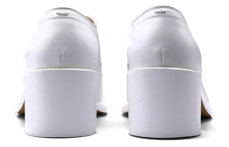 Purchase (W) Maison Margiela Tabi Tacón Medio Derby 'Blanco' S58WQ0121PR425T1003