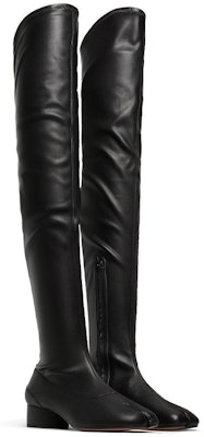 (Women) Maison Margiela Tabi Over The Knee Boot 'Black' S58WW0087PR731T8013 Lookbook (Women) Maison Margiela Tabi Over The Knee Boot 'Black' S58WW0087PR731T8013
