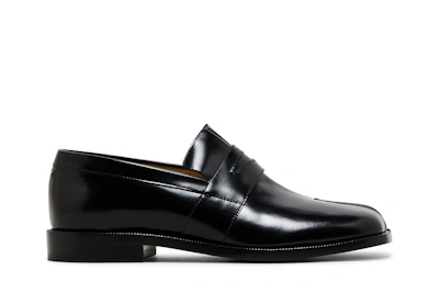 (Women) Maison Margiela Tabi Penny Loafers 'Black'