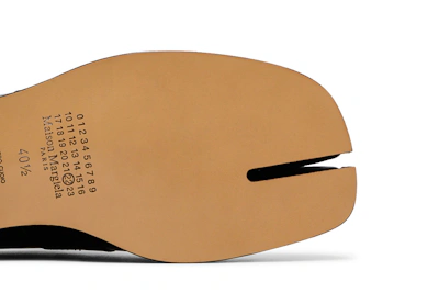 (Women) Maison Margiela Tabi Penny Loafers 'Black'