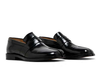 (Women) Maison Margiela Tabi Penny Loafers 'Black'