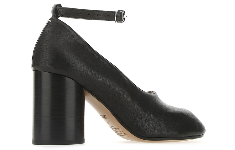 Shop (W) Maison Margiela 黑色 Tabi 高跟鞋 S34WL0021-P3753-T8013