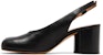 (W) Maison Margiela Tabi Slingback 'Hitam' S58WL0210P3753T8013