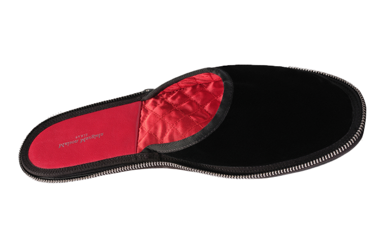 (W) Maison Margiela Tabi Slipper 'Black Leather' 圖 2