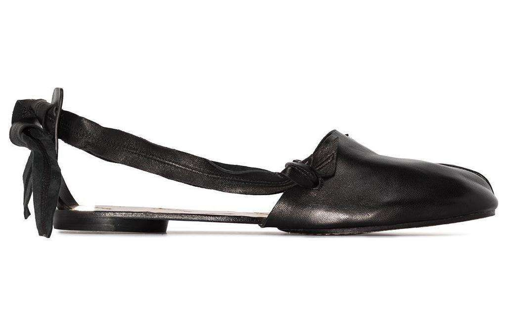Order (W) Maison Margiela Tabi Ballerina Riemchen Schwarz S39WP0131PR869T8013