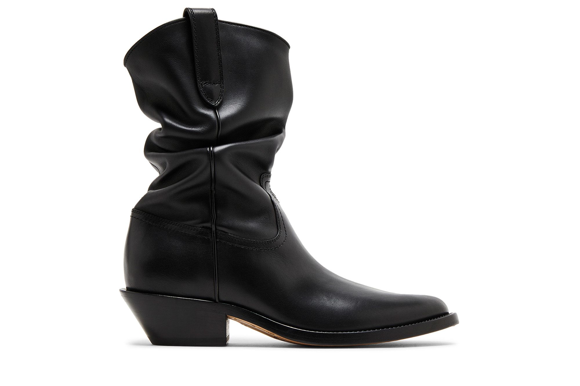 Buy (W) メゾン マルジェラ タビ ウエスタンブーツ (黒) S39WW0068-P3292-H8396