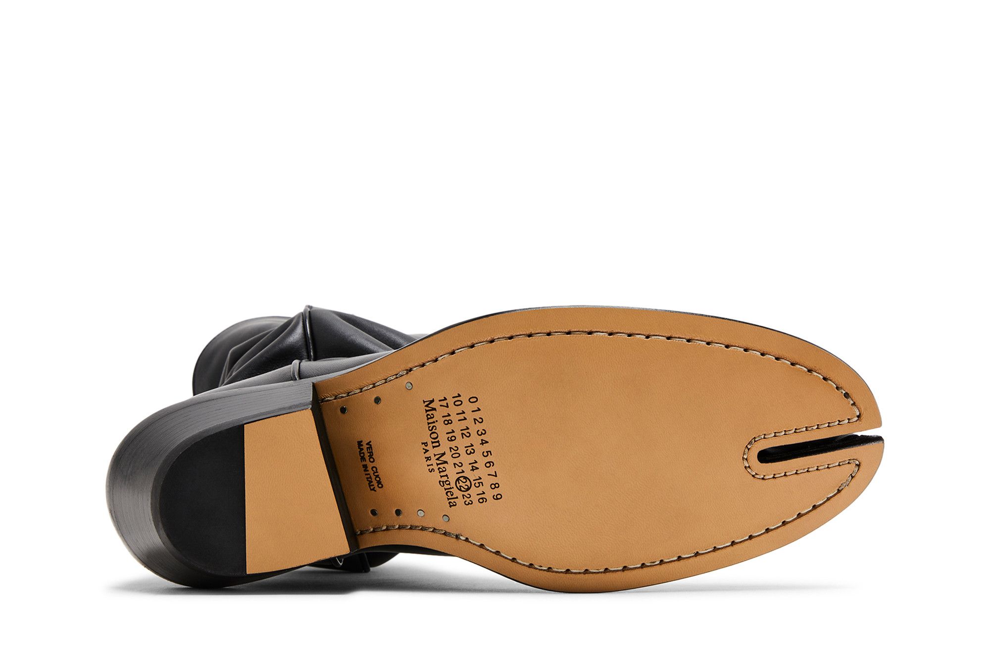 Shop (W) メゾン マルジェラ タビ ウエスタンブーツ (黒) S39WW0068-P3292-H8396