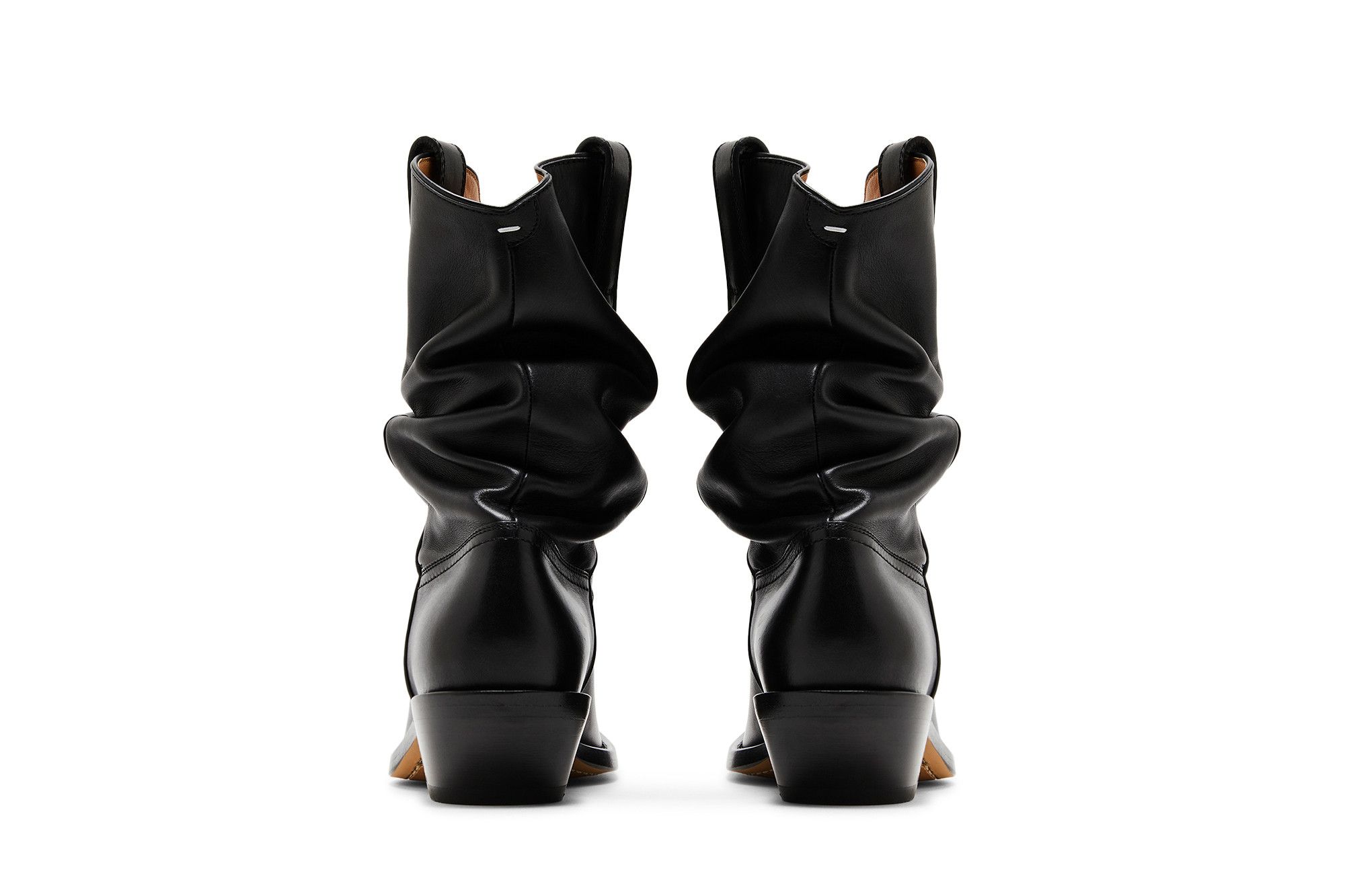 Details for (W) メゾン マルジェラ タビ ウエスタンブーツ (黒) S39WW0068-P3292-H8396