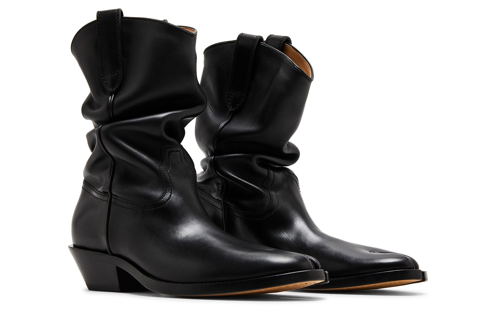 Cheap (W) メゾン マルジェラ タビ ウエスタンブーツ (黒) S39WW0068-P3292-H8396