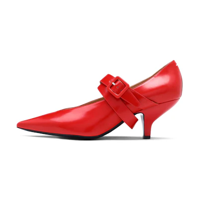 (W) Maison Margiela Tango Nina High Heels 'Simplistic Red'