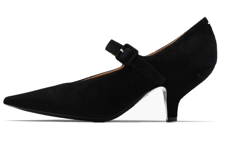 (Women) Maison Margiela Tango Nina Mary-Jane 'Sleek Black Buckle' S39WL0117P4202T8013