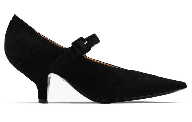 Order (Women) Maison Margiela Tango Nina Mary-Jane 'Sleek Black Buckle' S39WL0117P4202T8013
