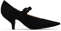Order (Women) Maison Margiela Tango Nina Mary-Jane 'Sleek Black Buckle' S39WL0117P4202T8013