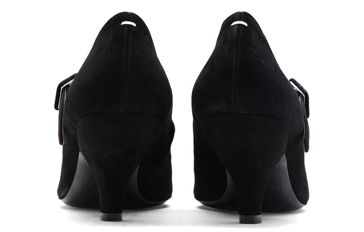 Shop (Women) Maison Margiela Tango Nina Mary-Jane 'Sleek Black Buckle' S39WL0117P4202T8013