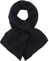 (Women) Maison Margiela Thick Black Knit Scarf with Four Stitch Detail for Women. SI0TE0001S54870-900 (Women) Maison Margiela Thick Black Knit Scarf with Four Stitch Detail for Women. SI0TE0001S54870-900