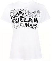 (Women) Maison Margiela Twisted Logo White Tee - SS21 S51GC0505S22816100 (Women) Maison Margiela Twisted Logo White Tee - SS21 S51GC0505S22816100