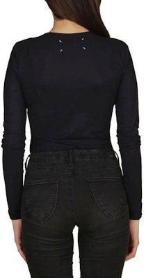 (W) Maison Margiela 超弹力连体T恤 黑色 S51NA0056S20518900 Details for (W) Maison Margiela 超弹力连体T恤 黑色 S51NA0056S20518900