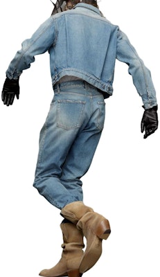 (W) Maison Margiela Jeans Mujer Cintura Baja Rectos Sueltos Azul Claro. S29LA0094S30561984 Purchase (W) Maison Margiela Jeans Mujer Cintura Baja Rectos Sueltos Azul Claro. S29LA0094S30561984