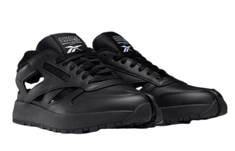 Order Maison Margiela x Reebok 聯名款 皮革運動鞋 女款 黑色