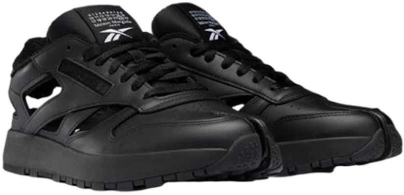 Maison Margiela x Reebok 聯名款 皮革運動鞋 女款 黑色 Order Maison Margiela x Reebok 聯名款 皮革運動鞋 女款 黑色