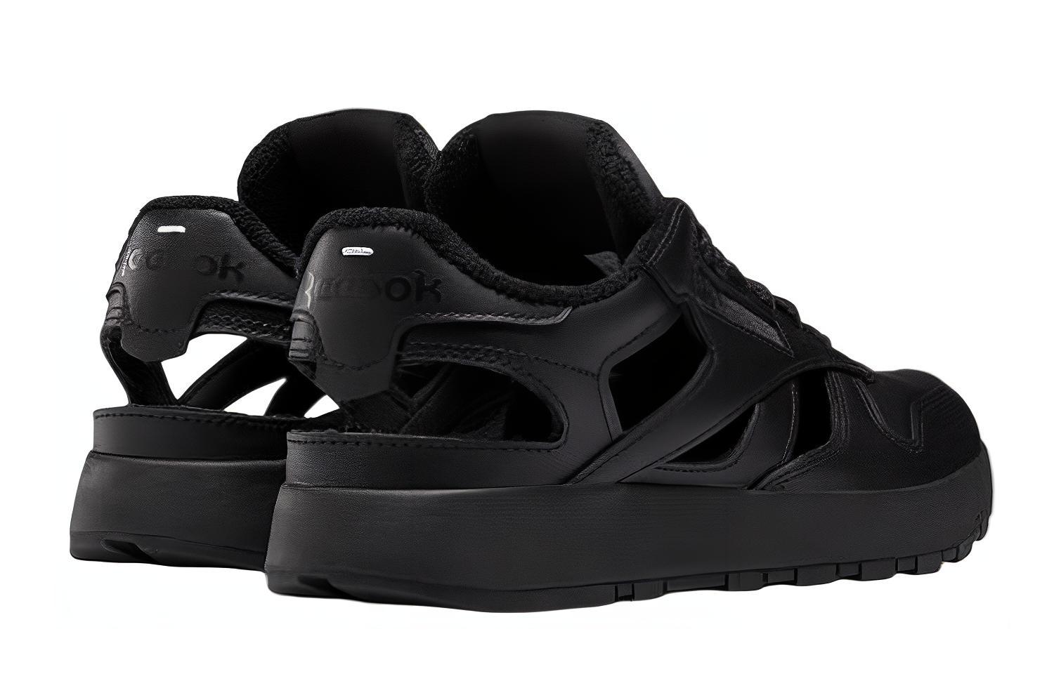 Lookbook Maison Margiela x Reebok 聯名款 皮革運動鞋 女款 黑色