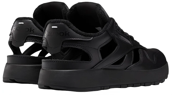 Maison Margiela x Reebok 聯名款 皮革運動鞋 女款 黑色 Lookbook Maison Margiela x Reebok 聯名款 皮革運動鞋 女款 黑色