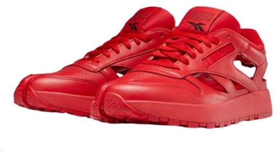 (W) Maison Margiela x Reebok 经典皮革鞋 '红色' S58WS0204P4376T4032 Lookbook (W) Maison Margiela x Reebok 经典皮革鞋 '红色' S58WS0204P4376T4032